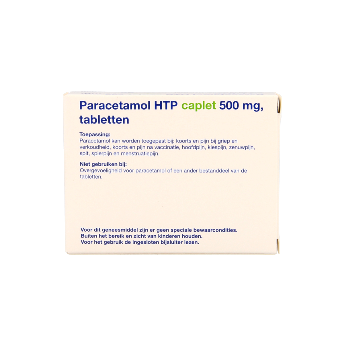 Healthypharm Paracetamol caplet 500 20.00 Tabletten