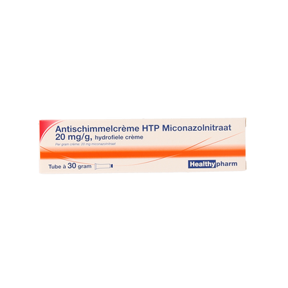 Healthypharm Miconazolnitraat 20mg/g creme 30.00 Gram