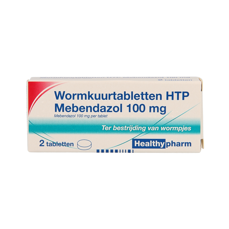 Healthypharm Mebendazol/wormkuur 2 Tabletten