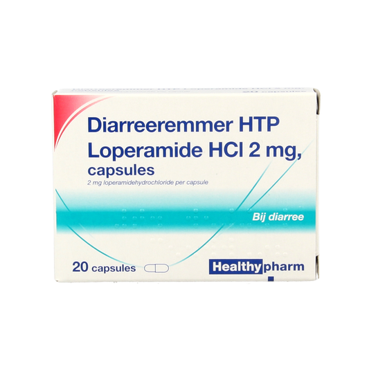 Healthypharm Loperamide 2mg diarreeremmer 20 Capsules