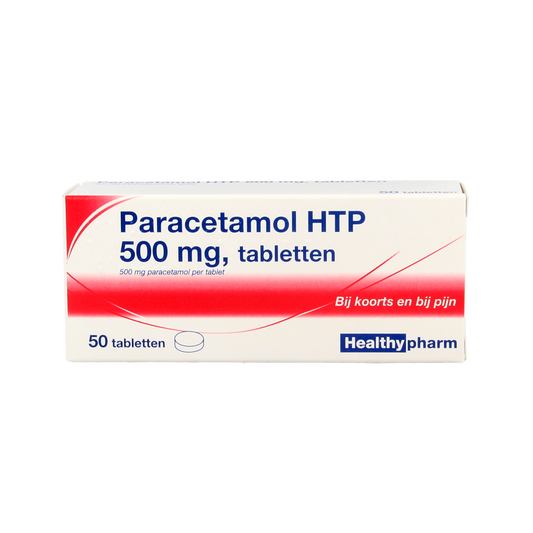 Healthypharm Paracetamol 500mg 50.00 Tabletten