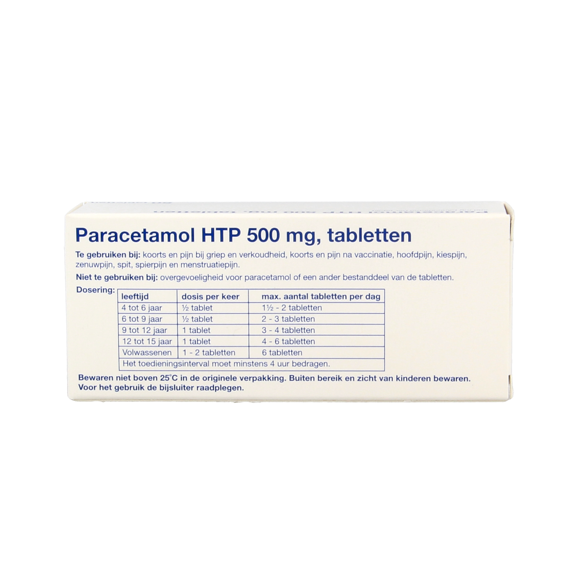 Healthypharm Paracetamol 500mg 50.00 Tabletten