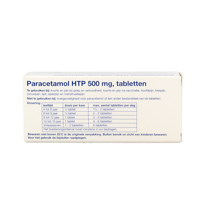Healthypharm Paracetamol 500mg 50.00 Tabletten