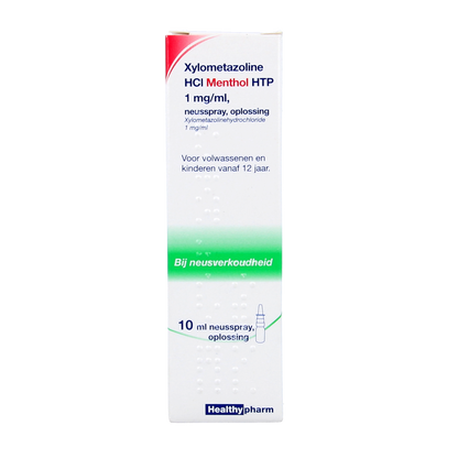 Healthypharm Neusspray xylometazol menthol 10.00 Milliliter