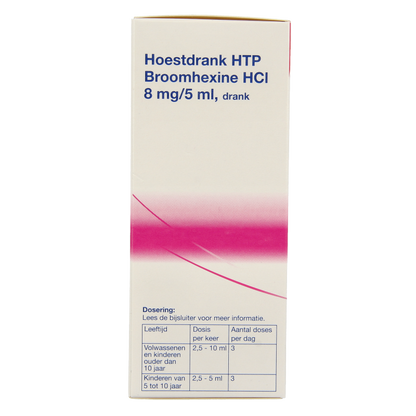 Healthypharm Broomhexine hoestdrank 8mg 150 Milliliter