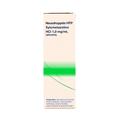 Healthypharm Neusdruppels HTP Xylometazoline HCl 1mg/ml 10 Milliliter