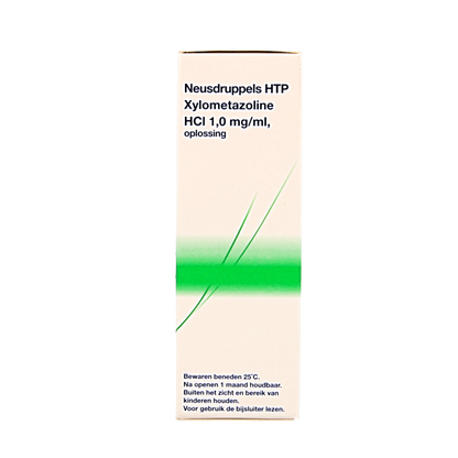 Healthypharm Neusdruppels HTP Xylometazoline HCl 1mg/ml 10 Milliliter