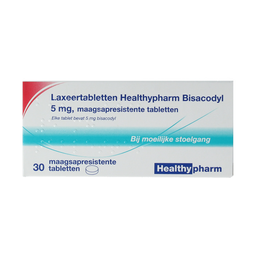 Healthypharm Laxeertabletten bisacodyl 5mg 30.00 Tabletten