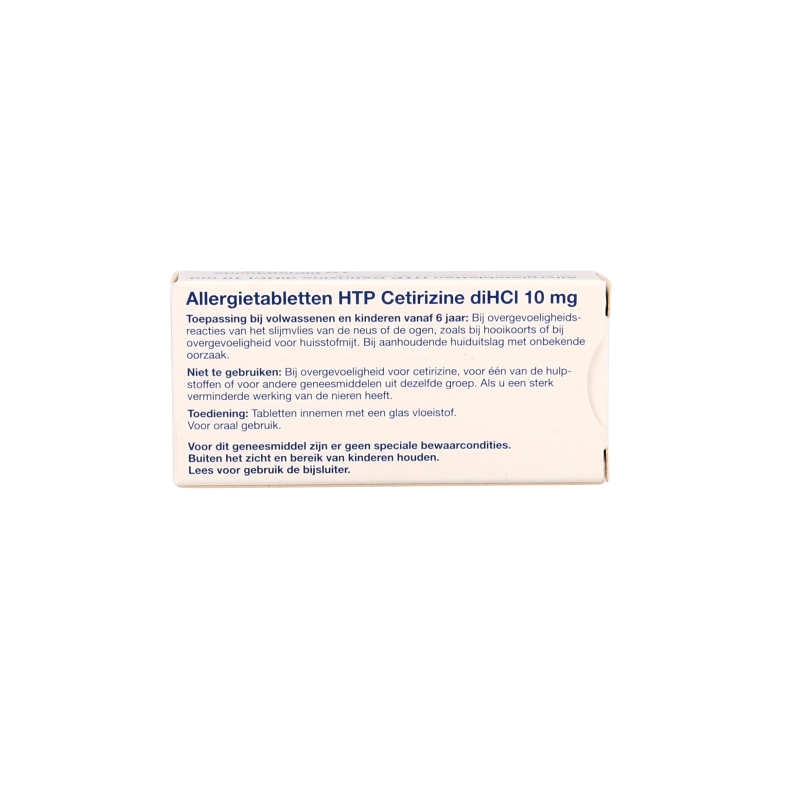 Healthypharm Cetirizine diHCl 10mg 10 Tabletten