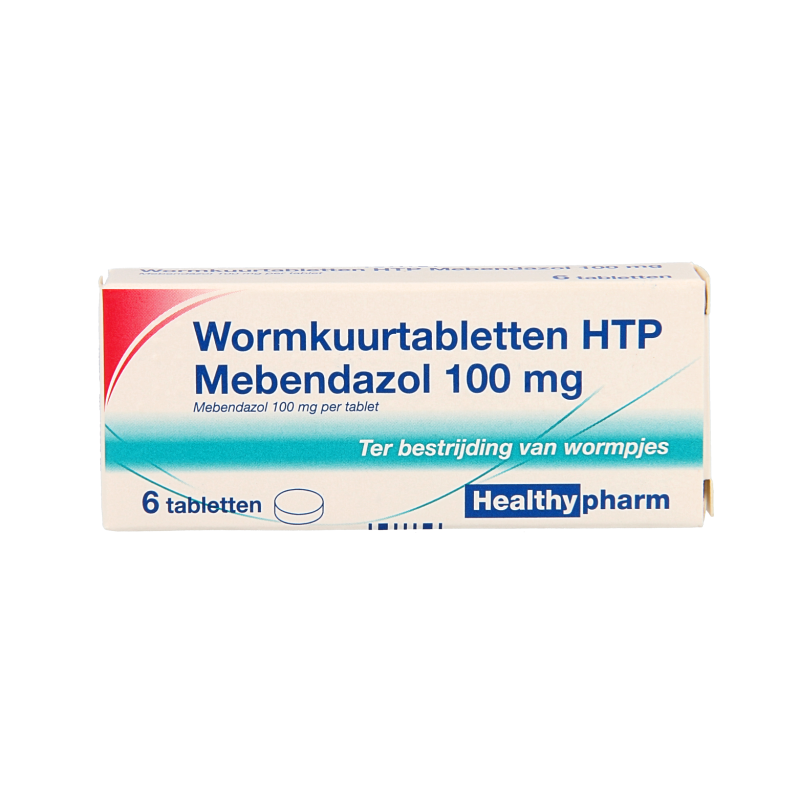 Healthypharm Mebendazol/wormkuur 6 Tabletten