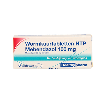 Healthypharm Mebendazol/wormkuur 6.00 Tabletten