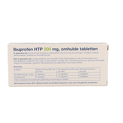 Healthypharm Ibuprofen 200mg 20 Tabletten
