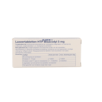 Healthypharm Laxeer bisacodylum 5mg 30 Tabletten