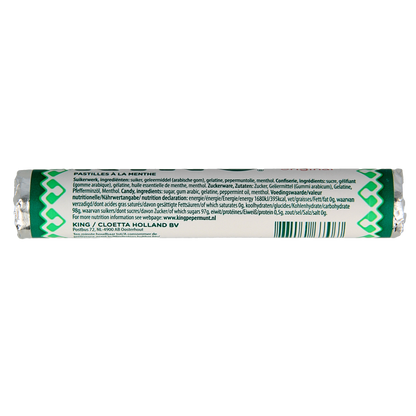 King Pepermunt extra strong 1 Rol