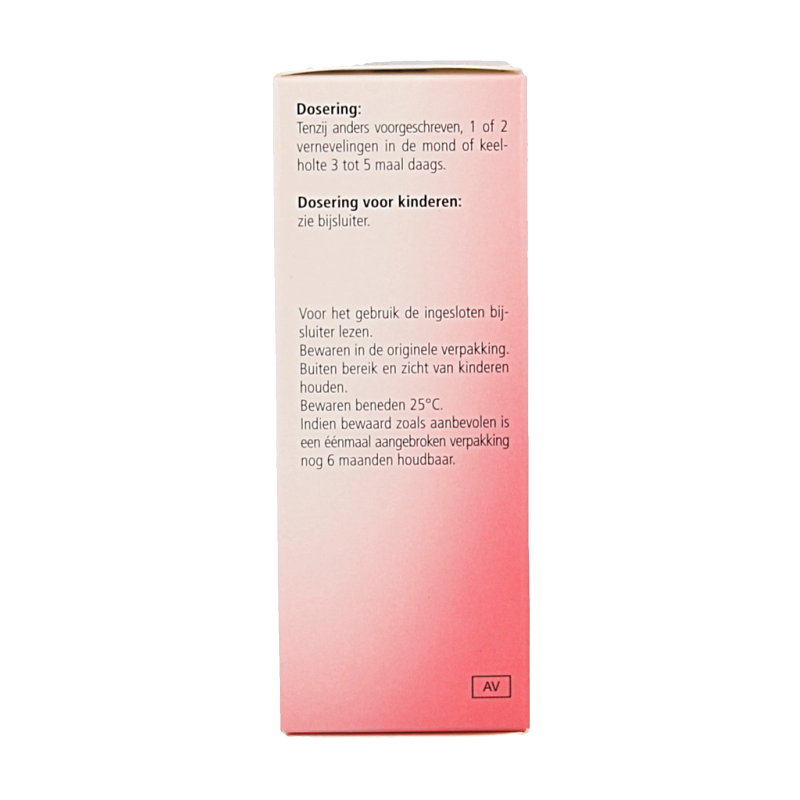 Heel Vinceel H mond & keelspray 20 Milliliter
