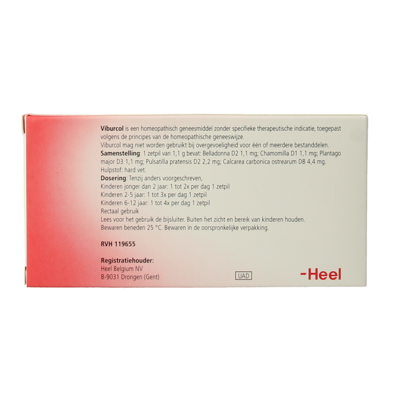 Heel Viburcol 12 Zetpillen