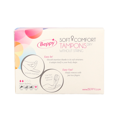 Beppy Soft+ comfort tampons dry 8.00 Stuks