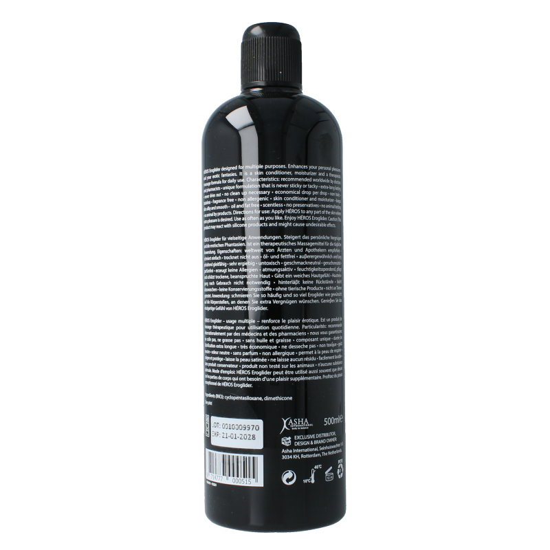 Heros Siliconen glijmiddel 500 Milliliter