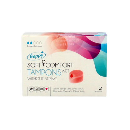 Beppy Soft+ comfort tampons wet 2.00 Stuks