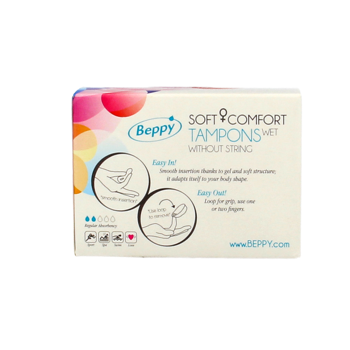 Beppy Soft+ comfort tampons wet 2.00 Stuks