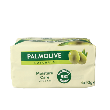 Palmolive Zeep original olive 90 gram 4 Stuks