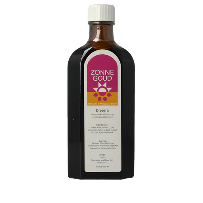 Zonnegoud Drosera siroop 150 Milliliter