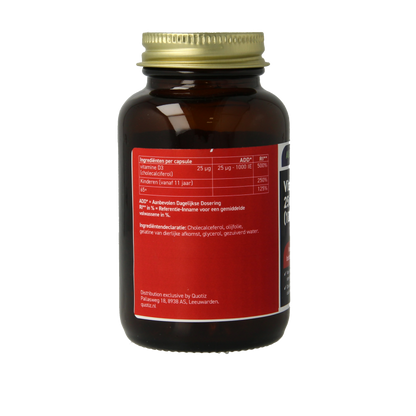 All Natural Vitamine D3 25mcg 90 Capsules