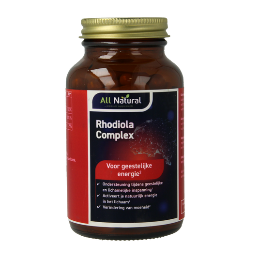 All Natural Rhodiola 100 Capsules