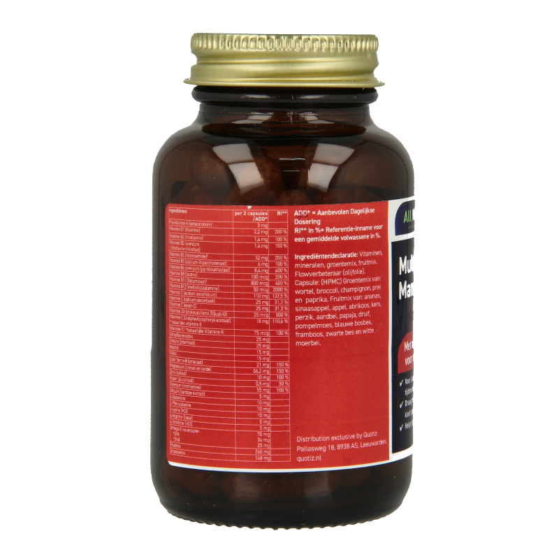 All Natural Multi mama 60 Vegetarische capsules