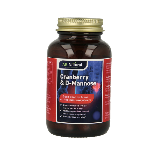 All Natural Cranberry & D-Mannose 60 Capsules
