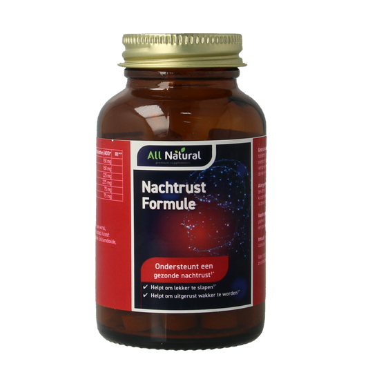 All Natural Nachtrust formule 90.00 Tabletten