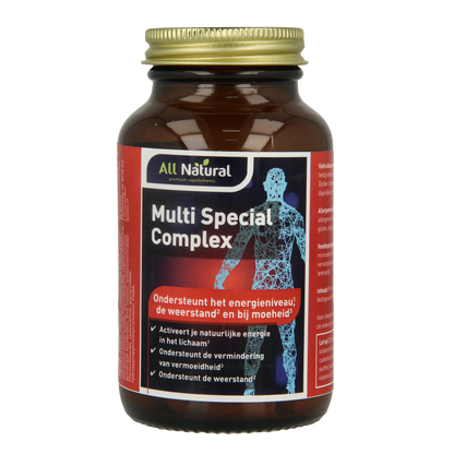 All Natural Multi speciaal complex 90 Tabletten