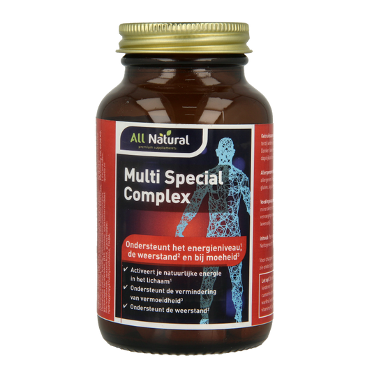 All Natural Multi speciaal complex 90 Tabletten