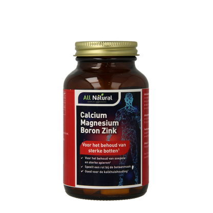 All Natural Calcium magnesium boron zink 90 Tabletten