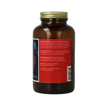 All Natural Spirulina 580mg 200 Tabletten