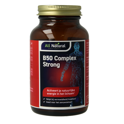 All Natural Vitamine B50 complex 60 Capsules