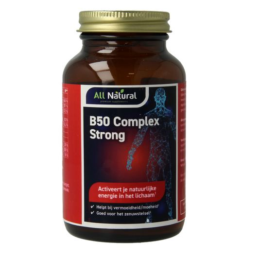 All Natural Vitamine B50 complex 60 Capsules