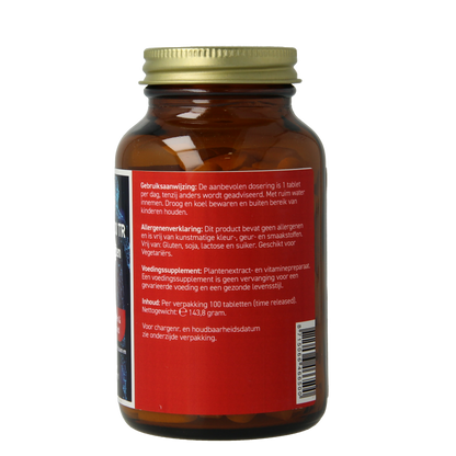 All Natural Vitamine C 1000 met bioflavonoiden & rozenbottel 100 Tabletten