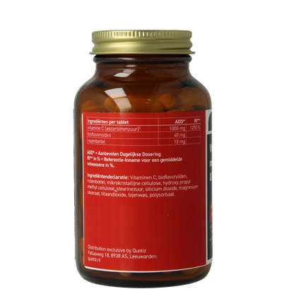 All Natural Vitamine C 1000 met bioflavonoiden & rozenbottel 100 Tabletten
