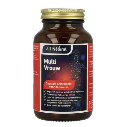 All Natural Multi vrouw 90.00 Capsules