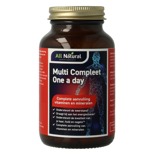 All Natural Multi compleet one a day 100 Tabletten
