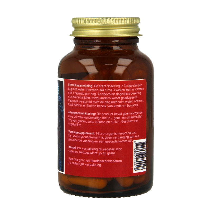 All Natural Probiotica basis 60 Vegetarische capsules