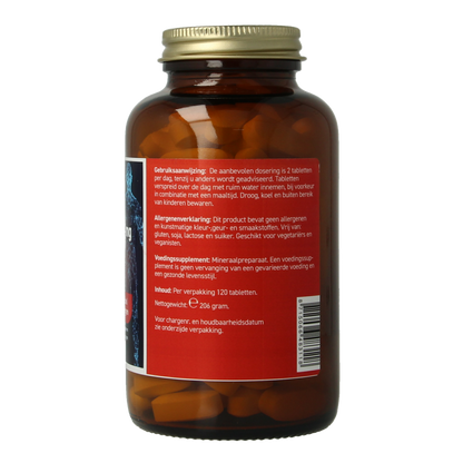 All Natural Magnesium citraat 400mg 120 Tabletten