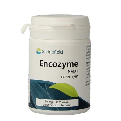 Springfield Encozyme NADH 10 mg 30 Capsules