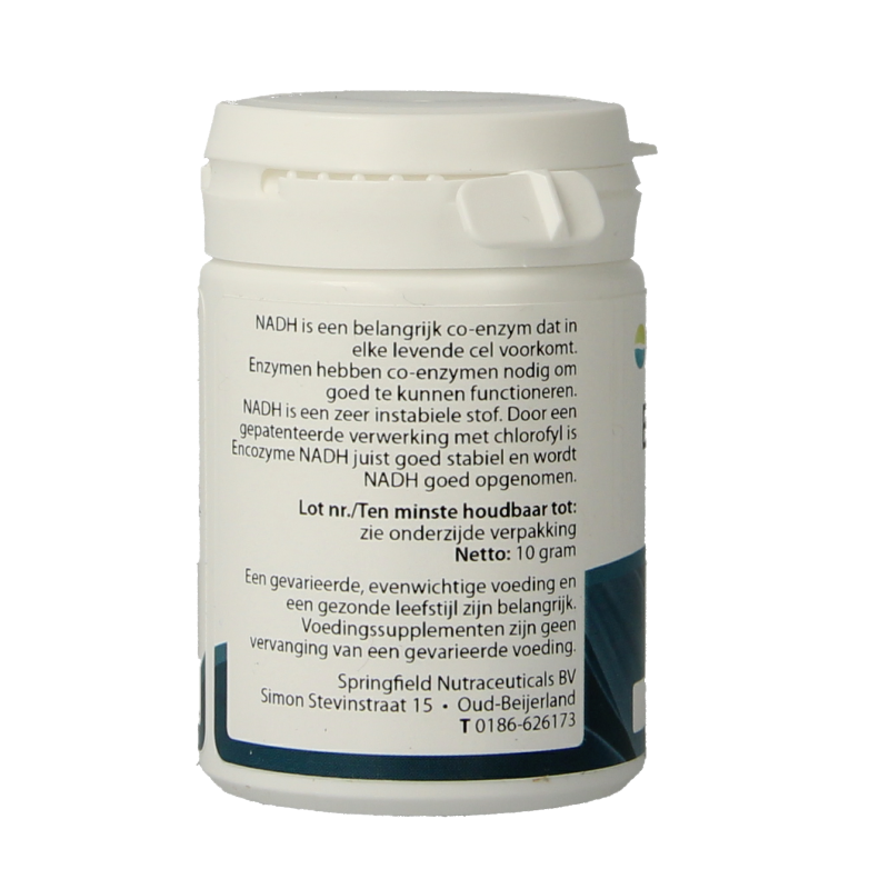 Springfield Encozyme NADH 10 mg 30 Capsules