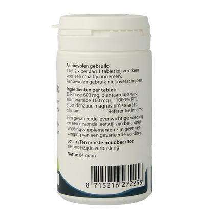Springfield Cernadin SR nicotinamide & D-ribose 760mg 60 Tabletten