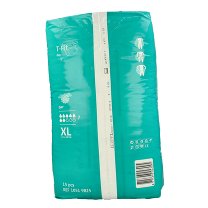 Absorin Comfort t-fit day maat XL 15 Stuks