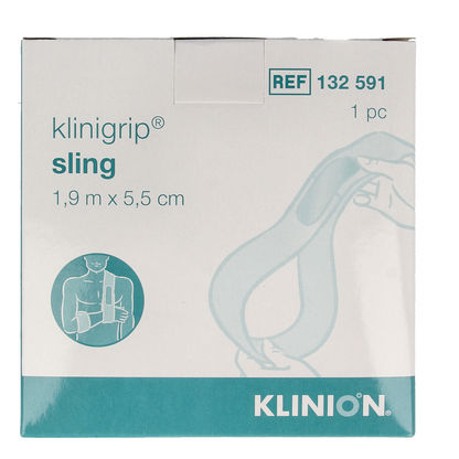 Klinion Klinigrip sling 1.9m x 5.5cm 1 Stuks