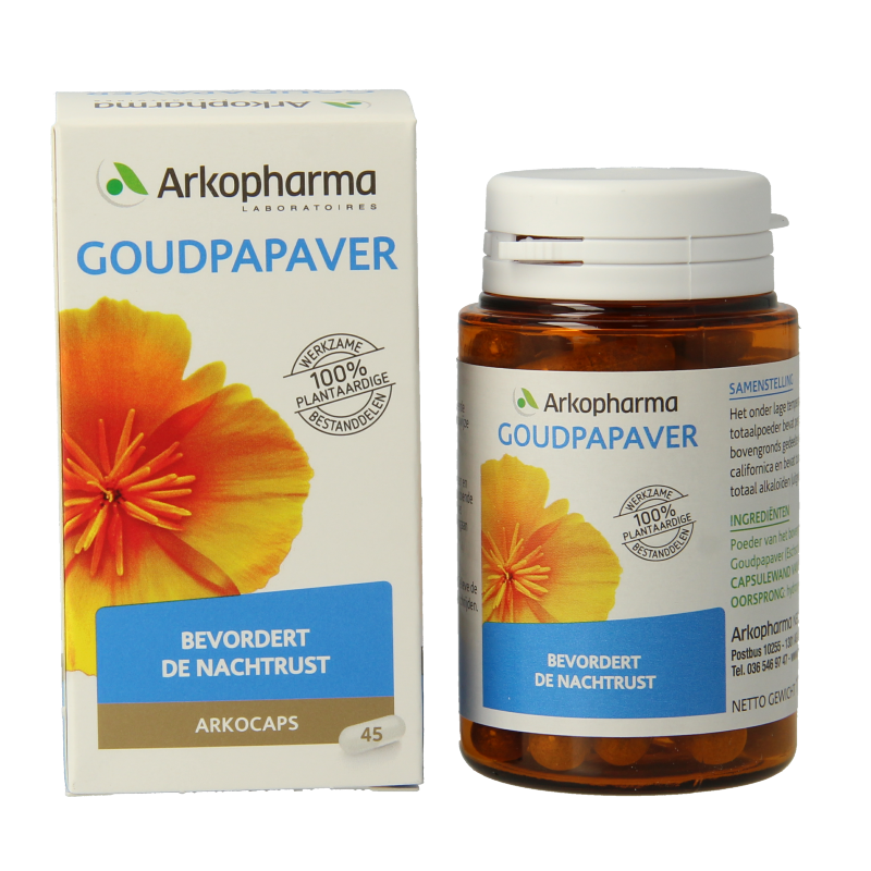 Arkocaps Goudpapaver 45 Capsules