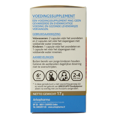 Arkocaps Goudpapaver 45 Capsules